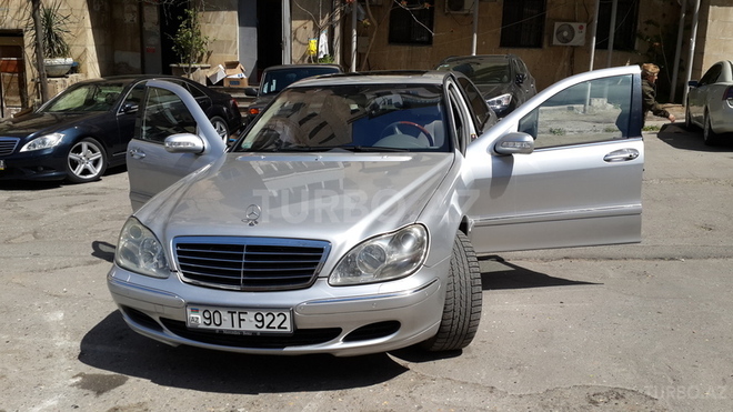 Mercedes S 350 2004, 148,200 km - 3.5 l - Bakı