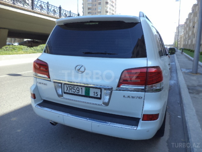 Lexus LX 570 2012, 43,500 km - 5.7 l - Bakı