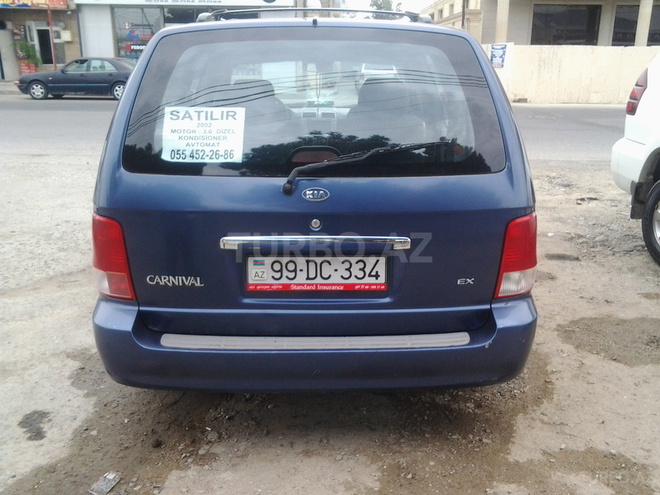 Kia Carnival 2002, 300,000 km - 0.3 l - Bakı