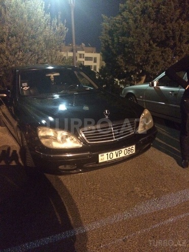 Mercedes S 320 2000, 185,000 km - 3.2 l - Bakı