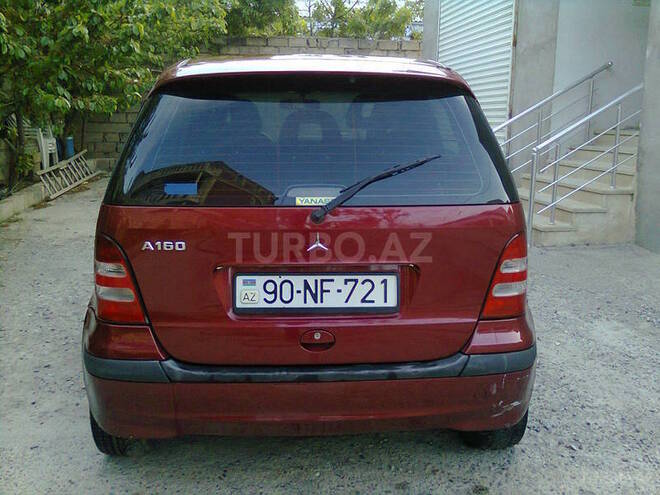 Mercedes A 160 2001, 135,000 km - 1.6 l - Bakı