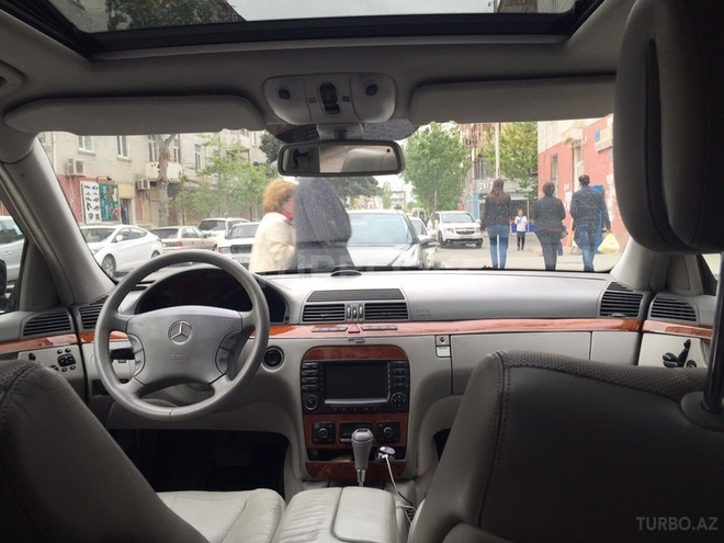 Mercedes S 350 2004, 198,600 km - 3.7 l - Bakı