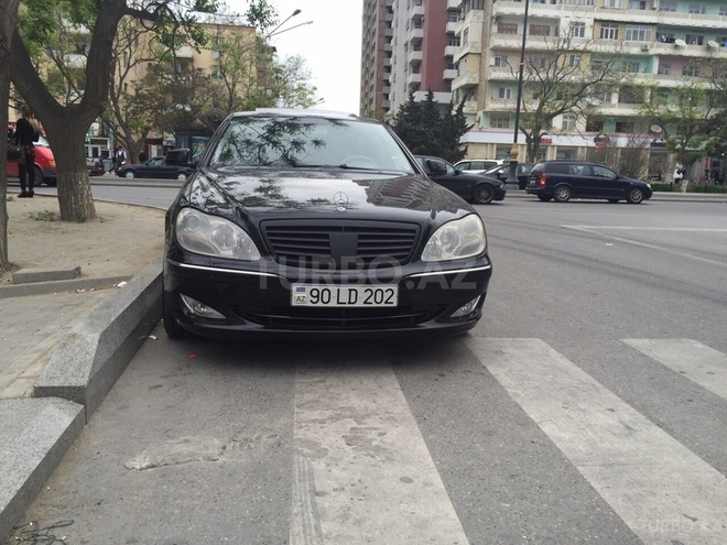 Mercedes S 350 2004, 198,600 km - 3.7 l - Bakı
