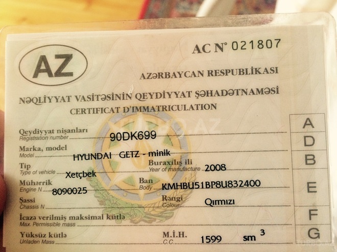 Hyundai Getz 2008, 83,000 km - 0.1 л - Bakı