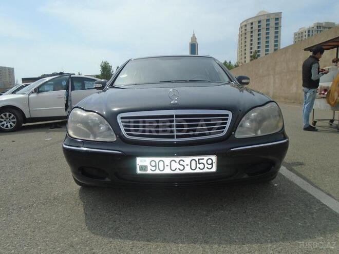 Mercedes S 320 2001, 256,000 km - 3.2 l - Bakı