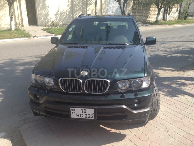 BMW X5 2001, 220,000 km - 4.4 l - Bakı