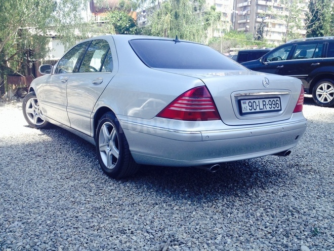 Mercedes S 320 1999, 219,000 km - 3.2 л - Bakı