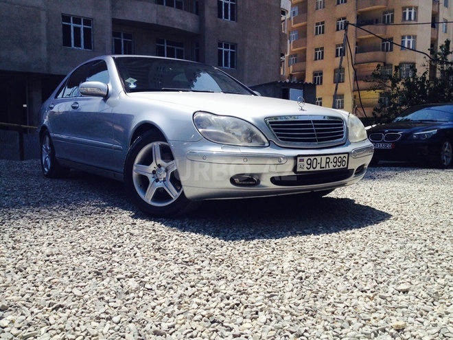 Mercedes S 320 1999, 219,000 km - 3.2 л - Bakı