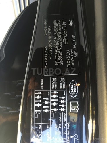 Land Rover Range Rover 2008, 87,000 km - 4.2 л - Bakı