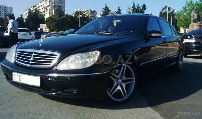 Mercedes S 500 2000, 187,000 km - 5.0 l - Bakı