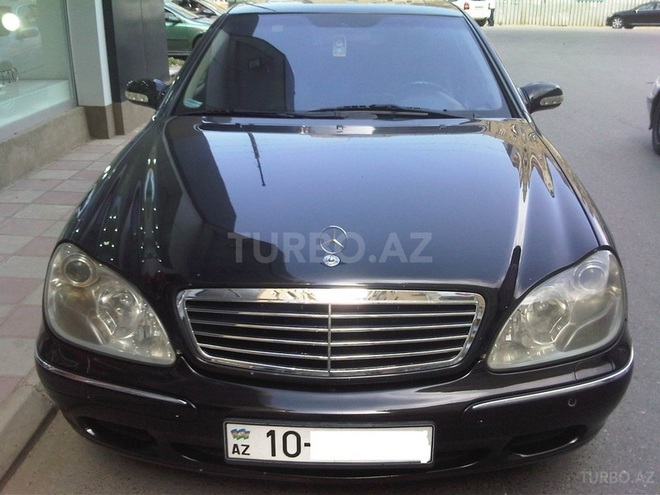 Mercedes S 500 2000, 187,000 km - 5.0 l - Bakı