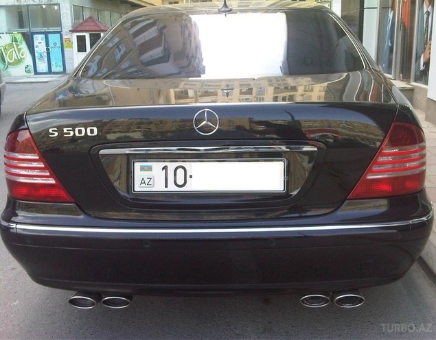 Mercedes S 500 2000, 187,000 km - 5.0 l - Bakı