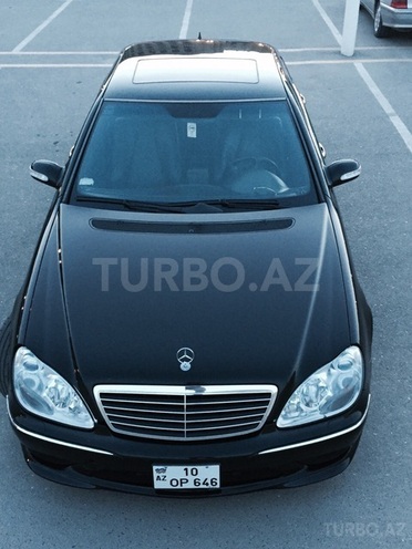 Mercedes S 430 2004, 195,000 km - 4.3 l - Bakı