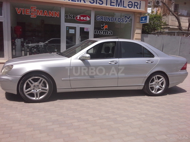 Mercedes S 320 1999, 272,000 km - 3.2 l - Bakı