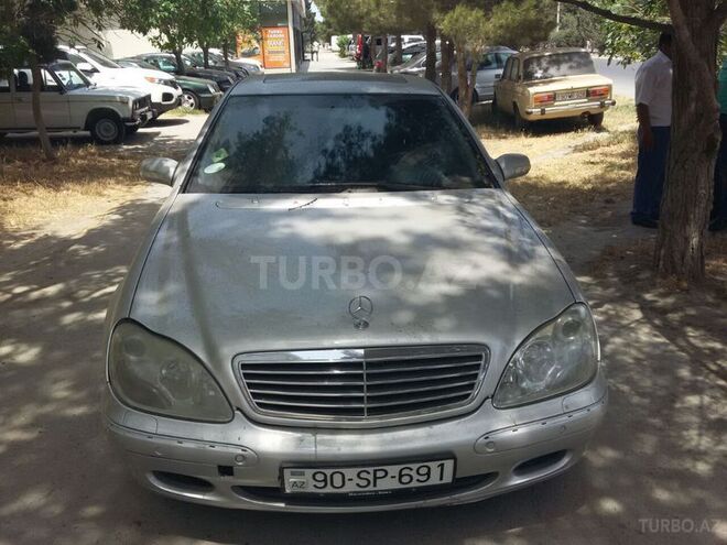 Mercedes S 320 2001, 177,500 km - 3.2 l - Bakı