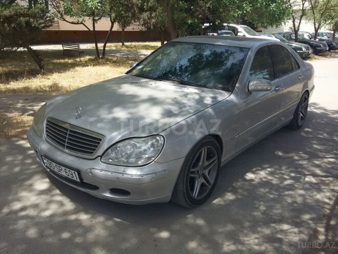 Mercedes S 320 2001, 177,500 km - 3.2 l - Bakı