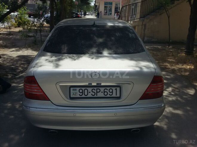 Mercedes S 320 2001, 177,500 km - 3.2 l - Bakı