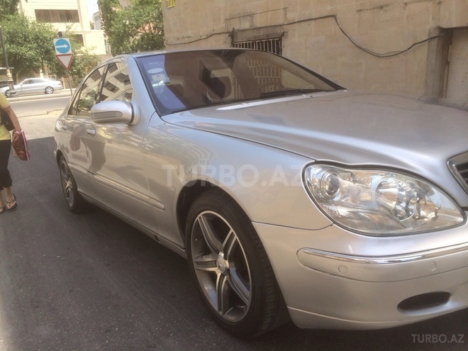 Mercedes S 320 2001, 208,000 km - 3.2 л - Bakı