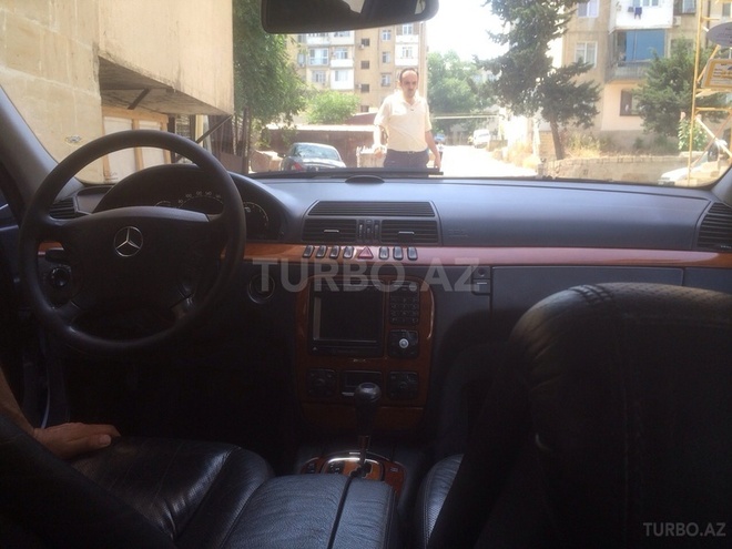 Mercedes S 320 2001, 208,000 km - 3.2 л - Bakı