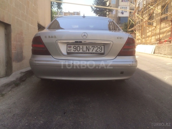 Mercedes S 320 2001, 208,000 km - 3.2 л - Bakı