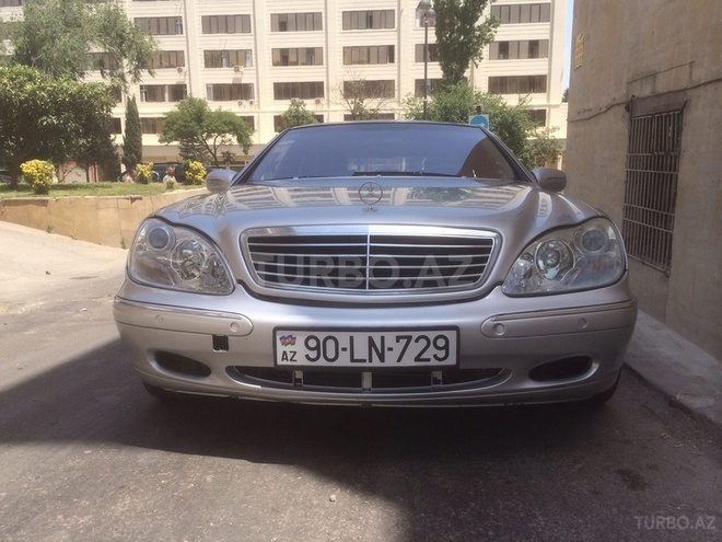 Mercedes S 320 2001, 208,000 km - 3.2 л - Bakı
