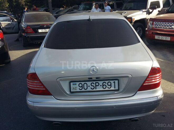 Mercedes S 320 2001, 161,600 km - 3.2 l - Bakı