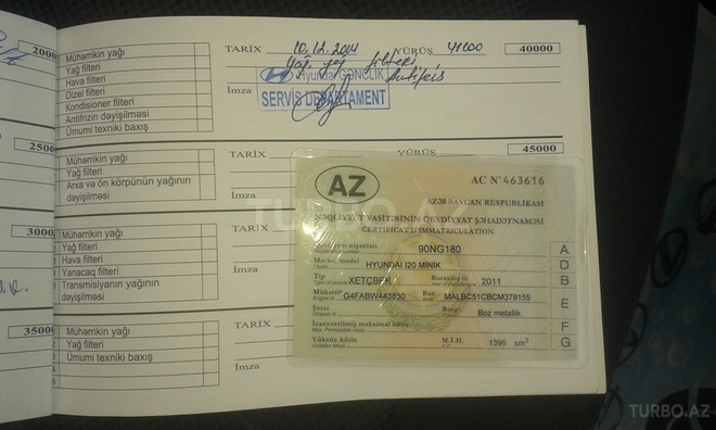 Hyundai i20 2011, 43,000 km - 1.4 l - Bakı