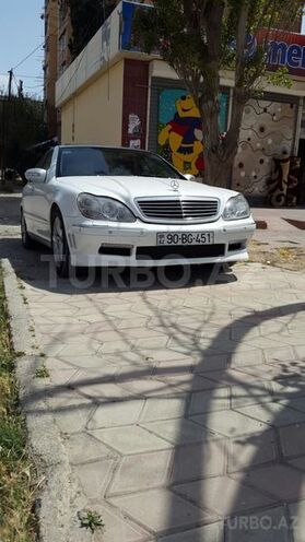 Mercedes S 320 2000, 250,000 km - 3.2 l - Bakı