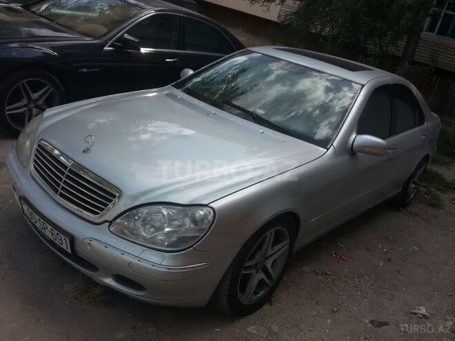 Mercedes S 320 2001, 166,800 km - 3.2 l - Bakı