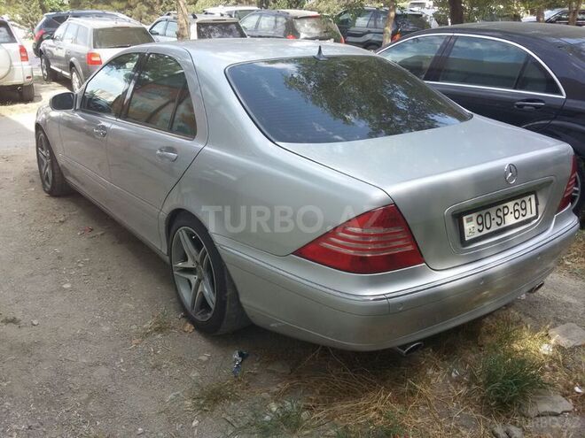 Mercedes S 320 2001, 166,800 km - 3.2 l - Bakı