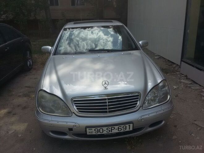 Mercedes S 320 2001, 166,800 km - 3.2 l - Bakı