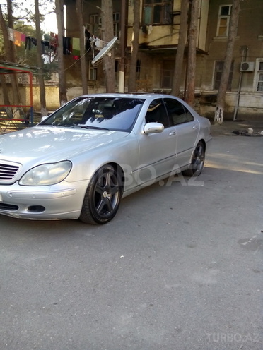 Mercedes S 320 2001, 291,000 km - 3.2 l - Bakı