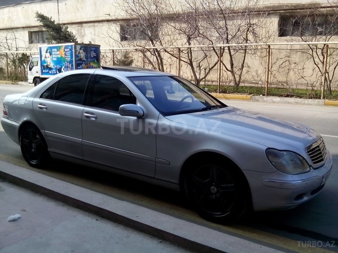 Mercedes S 320 2001, 291,000 km - 3.2 l - Bakı