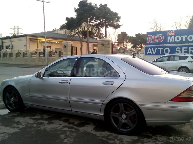Mercedes S 320 2001, 291,000 km - 3.2 l - Bakı