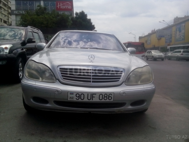 Mercedes S 320 2001, 291,000 km - 3.2 l - Bakı