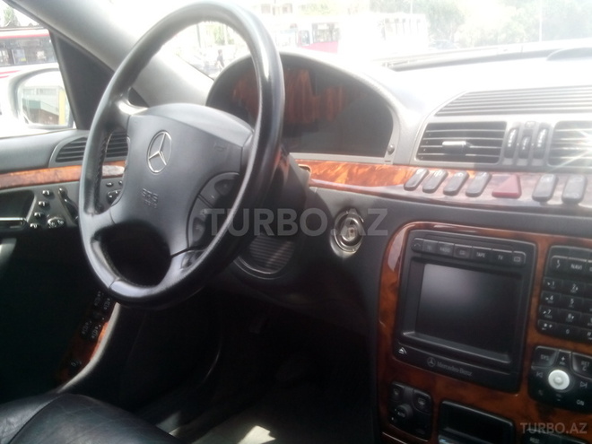 Mercedes S 320 2001, 291,000 km - 3.2 l - Bakı