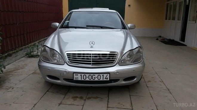 Mercedes S 320 2000, 280,000 km - 3.2 l - Bakı
