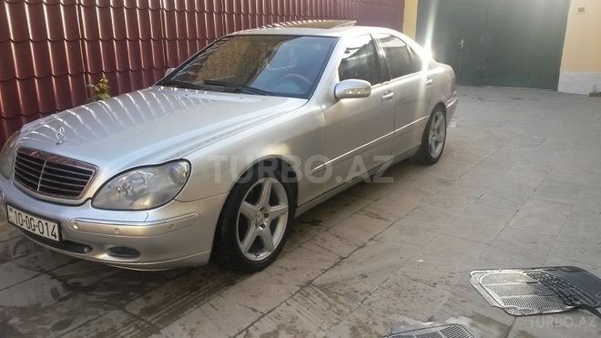 Mercedes S 320 2000, 280,000 km - 3.2 l - Bakı
