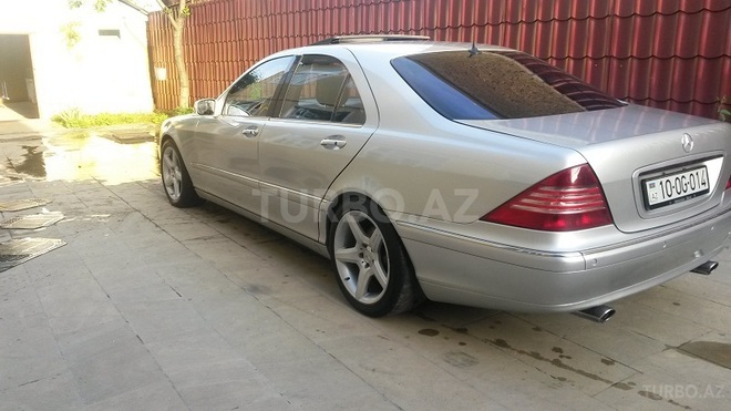 Mercedes S 320 2000, 280,000 km - 3.2 l - Bakı