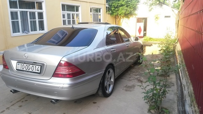 Mercedes S 320 2000, 280,000 km - 3.2 l - Bakı