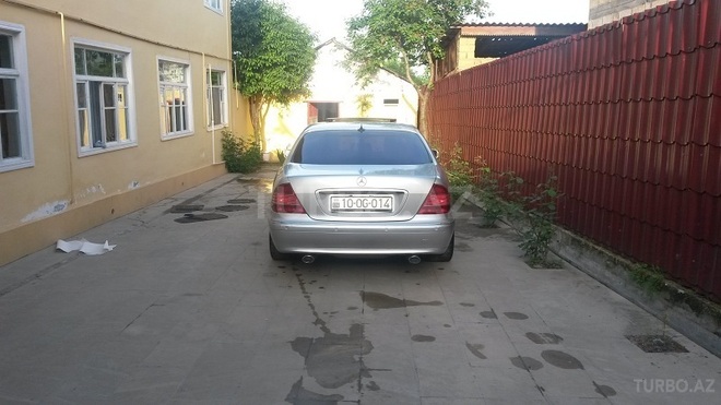 Mercedes S 320 2000, 280,000 km - 3.2 l - Bakı