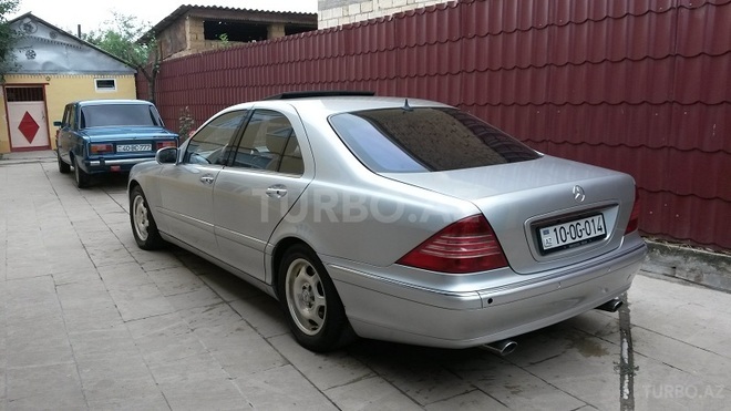 Mercedes S 320 2000, 280,000 km - 3.2 l - Bakı