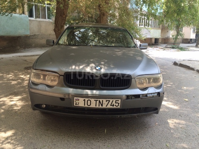 BMW 745 2001, 167,800 km - 4.4 l - Bakı