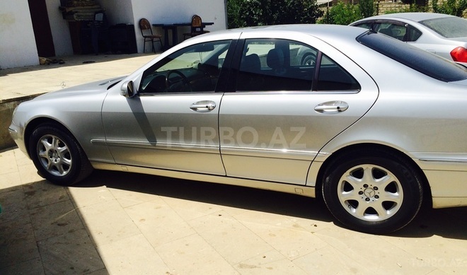 Mercedes S 320 2000, 200,000 km - 3.2 l - Bakı