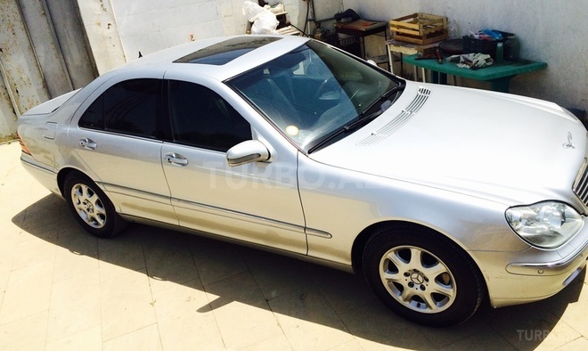 Mercedes S 320 2000, 200,000 km - 3.2 l - Bakı