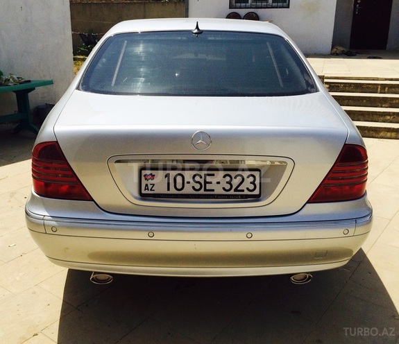 Mercedes S 320 2000, 200,000 km - 3.2 l - Bakı