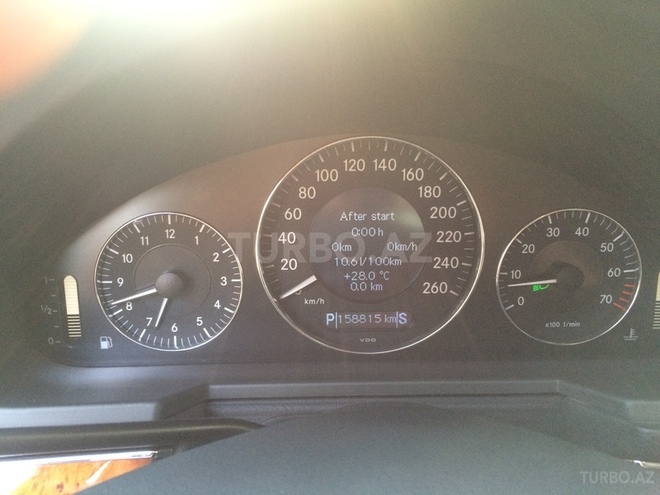 Mercedes E 240 2005, 158,815 km - 2.6 l - Bakı