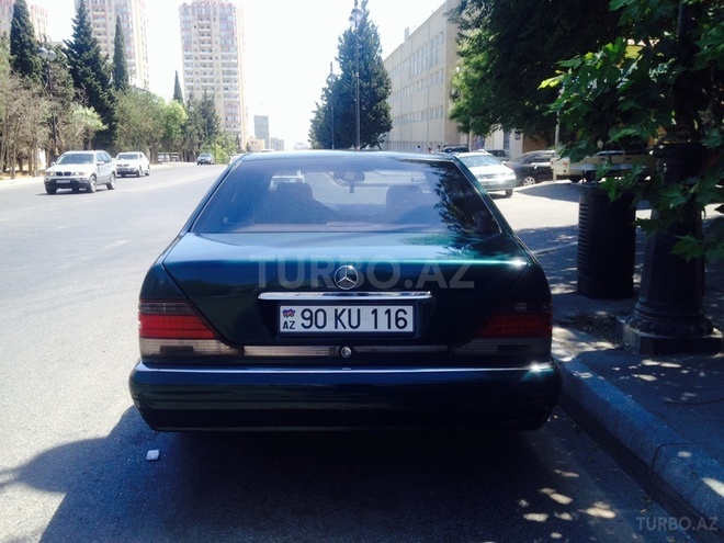 Mercedes S 320 1996, 193,000 km - 3.2 l - Bakı