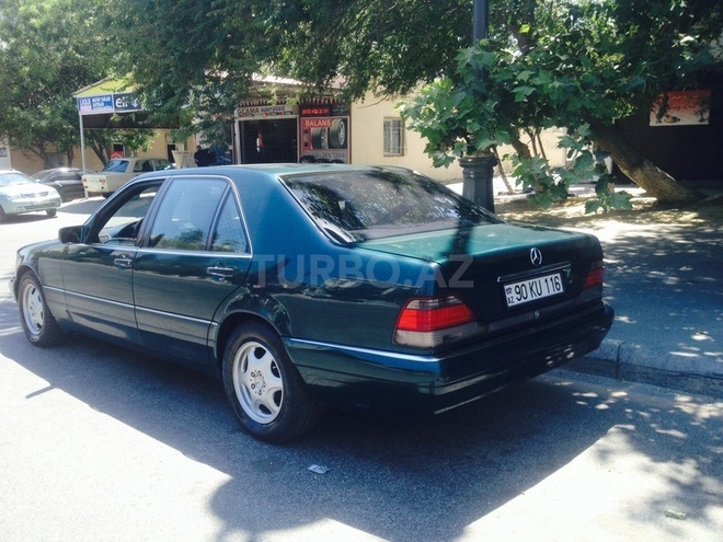 Mercedes S 320 1996, 193,000 km - 3.2 l - Bakı
