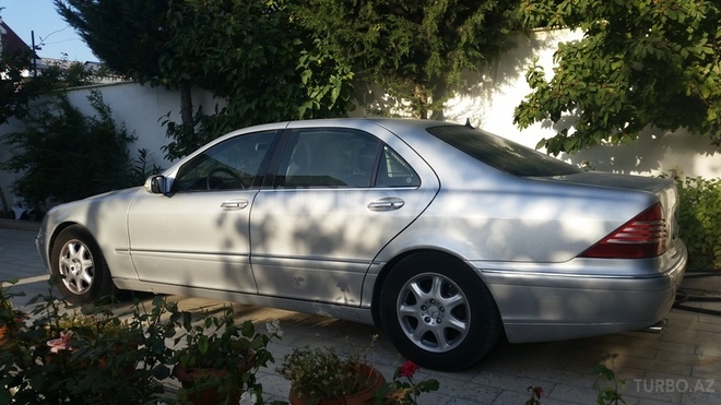 Mercedes S 320 2002, 194,516 km - 3.3 l - Bakı
